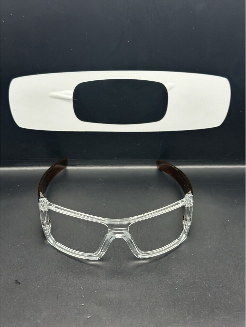 Oakley Batwolf Polished Clear/Rootbeer Frame